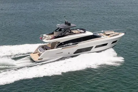 2020 Ferretti Yachts 670, photo 1 in Miami Beach, FL
