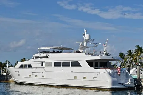1990 Broward Raised Pilothouse MY, photo 1 in North Miami Beach, FL