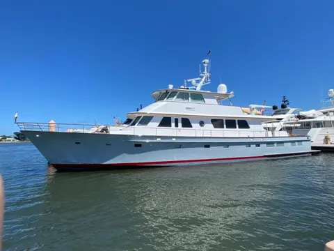2003 New England Boatworks Enclosed Raised Pilothouse, photo 1 in Fort Lauderdale, FL