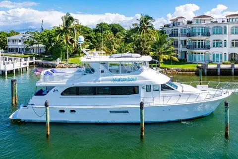 2003 Hatteras 75 Cockpit Motor Yacht, photo 1 in Hillsboro Beach, FL