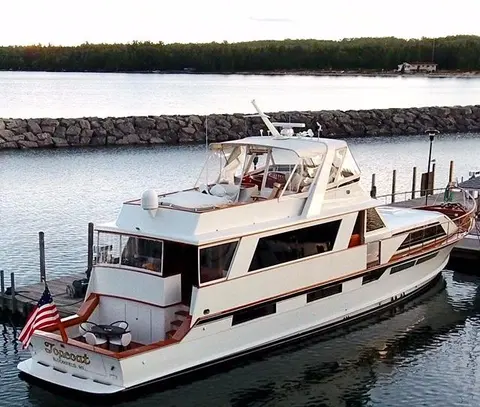 1974 Pacemaker Cockpit Motoryacht, photo 1 in Jacksonville, FL