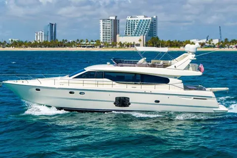 2008 Ferretti Yachts 630 Flybridge, photo 1 in Miami, FL