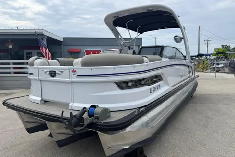 2023 Avalon Excalibur 2585 Windshield Elite, Tri Toon High Performance, Single 450R, photo 1 in Cape Coral, FL