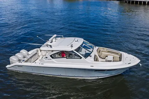 2019 Pursuit DC 365 Dual Console, photo 1 in Delray Beach, FL