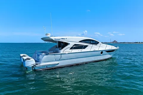2018 Mares 47 Outboard Express Catamaran, photo 1 in St Petersburg, FL
