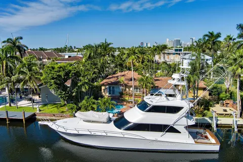 2008 Viking 74 Enclosed Bridge, photo 1 in Fort Lauderdale, FL