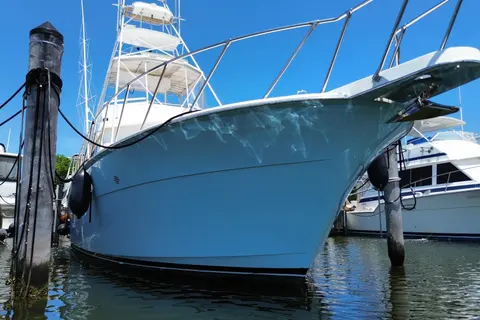 1990 Hatteras 45 Express Sportfish, photo 1 in Homestead, FL