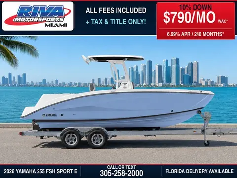 2026 Yamaha Boats 255 FSH Sport E, photo 1 in Miami, FL