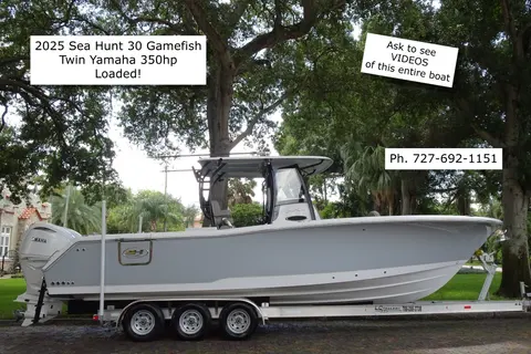 2025 Sea Hunt Gamefish 30, photo 1 in St Petersburg, FL
