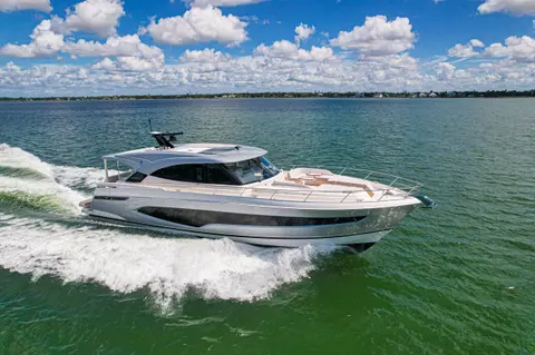 2025 Riviera 6800 Sport Yacht Platinum Edition, photo 1 in Sarasota, FL