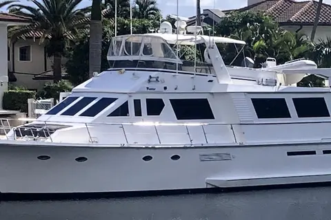 1988 Viking 70 Cockpit Motor Yacht, photo 1 in Lighthouse Point, FL