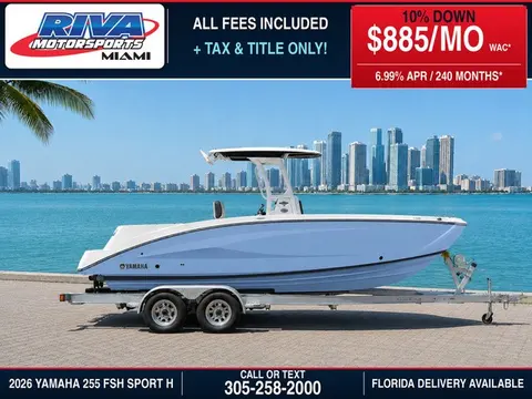 2026 Yamaha Boats 255 FSH Sport H, photo 1 in Miami, FL
